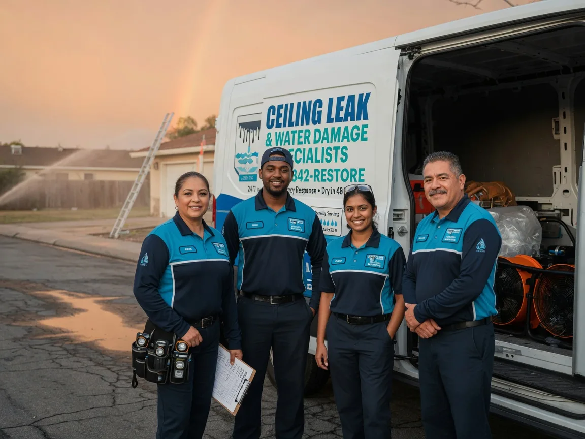 Ceiling Leak Cleanup company in Melville, LA