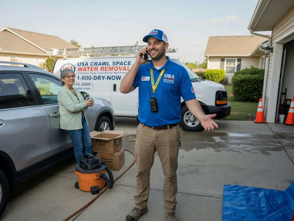 Crawl Space Water Removal Melville, LA FAQs